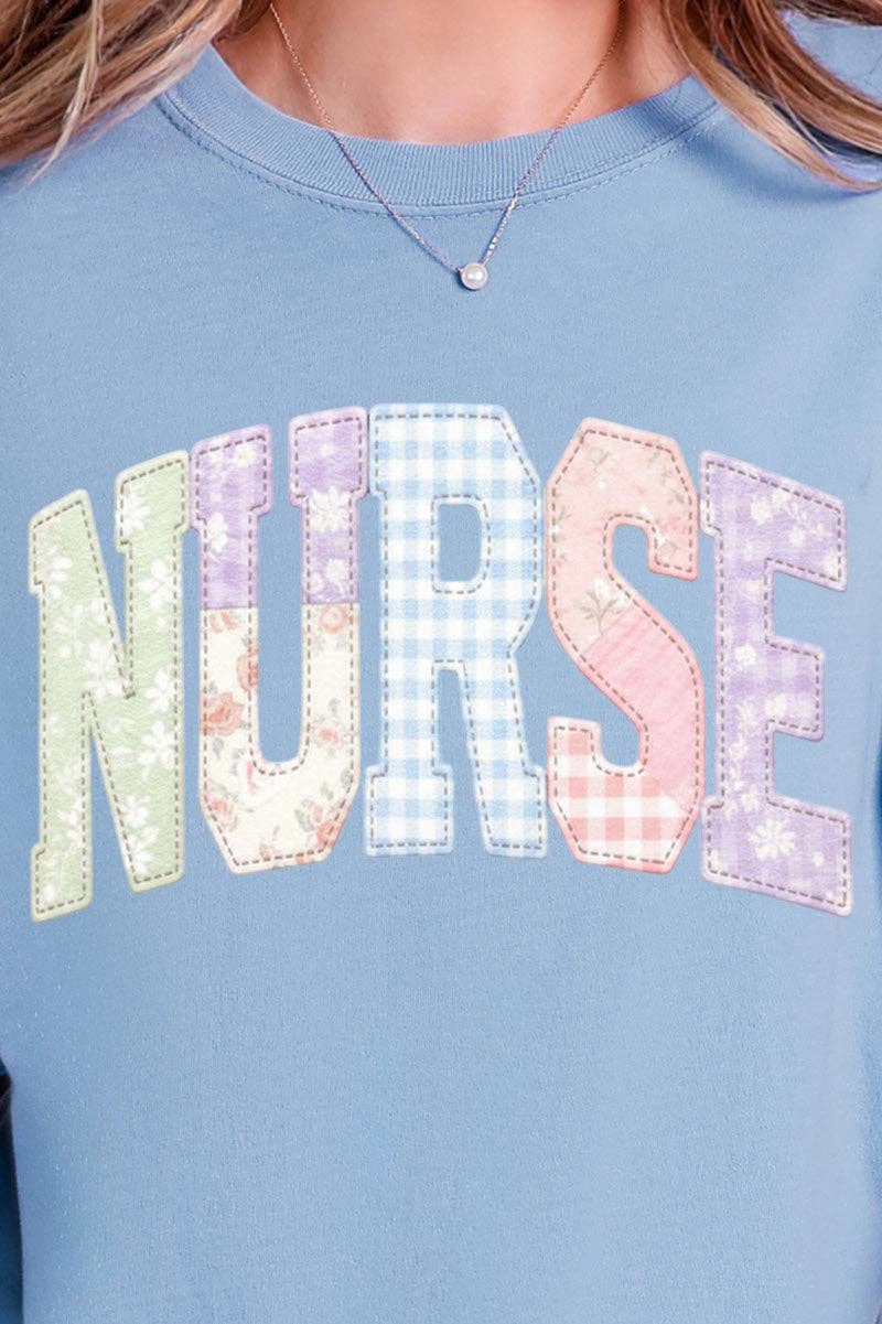 Soft Stitch Nurse Comfort Colors Adult Ring-Spun Cotton Tee