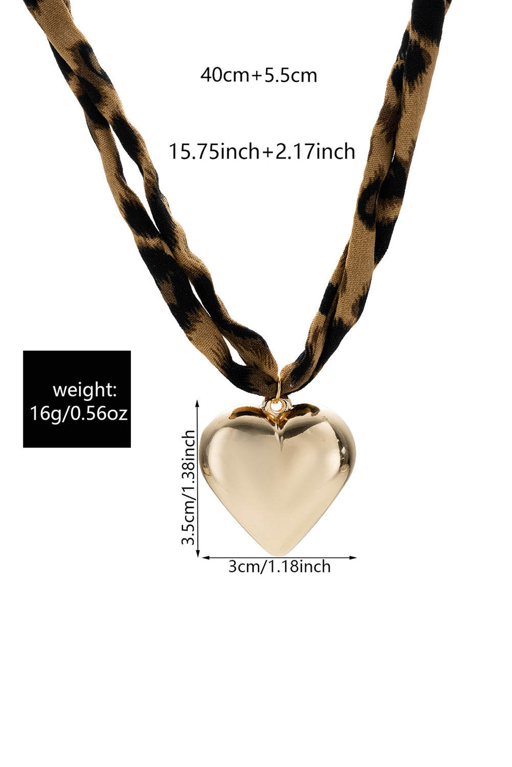 Gold Heart Necklace